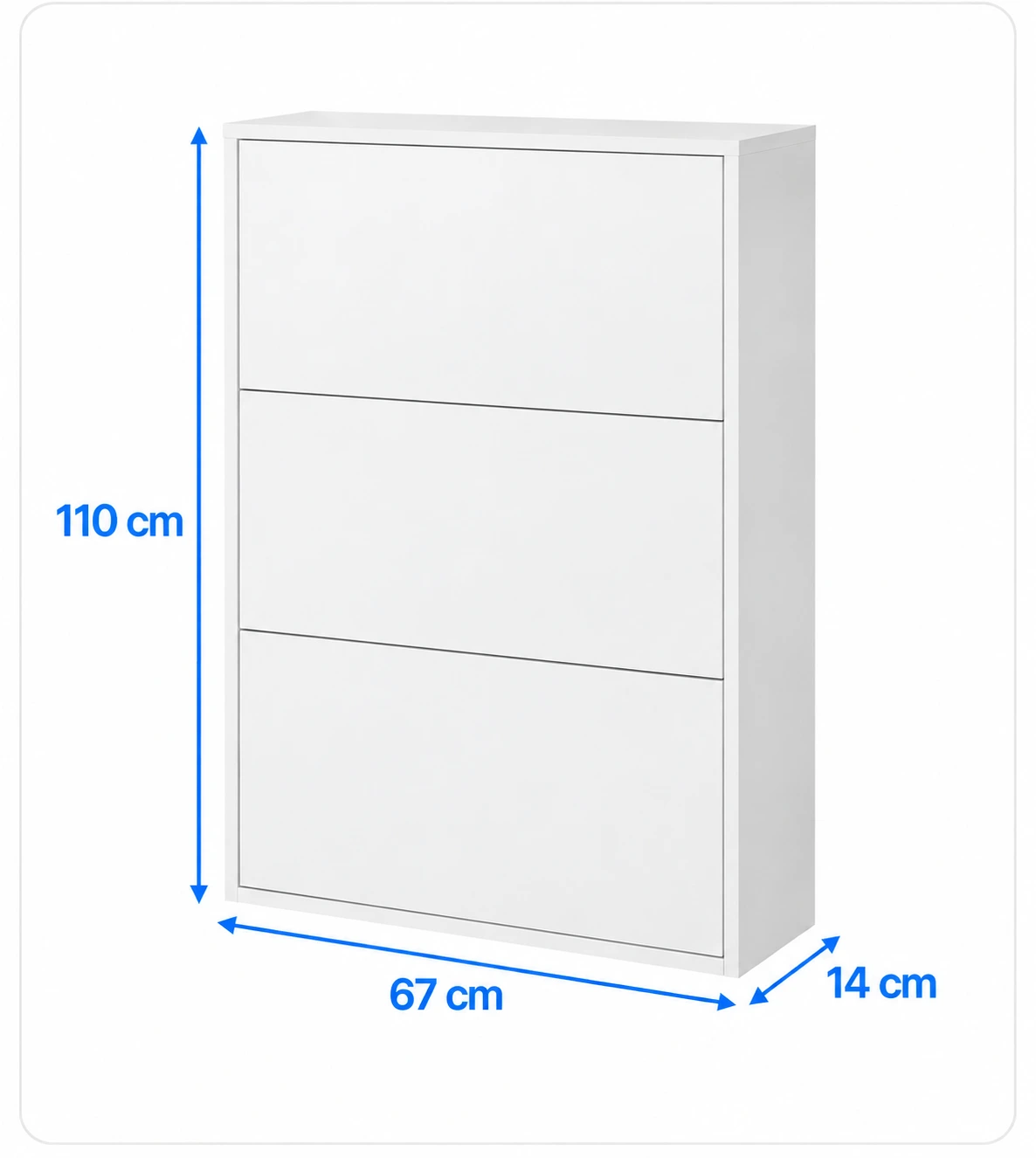 Sapateira Organizadora Swift 3 Gavetas